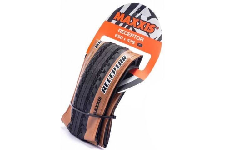 Покрышка Maxxis Receptor 650X47B TPI-120 Foldable EXO/TR/Tanwall (1052-ETB00352400) - изображение 3