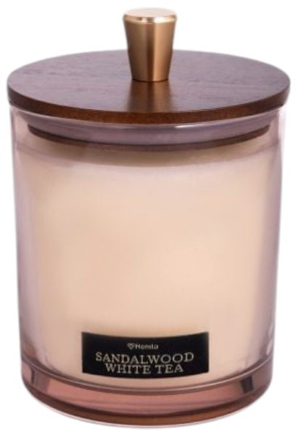 Świeca zapachowa Homla Woody Blend Sandalwood White Tea 705199 380 g (5906496705199) - obraz 2