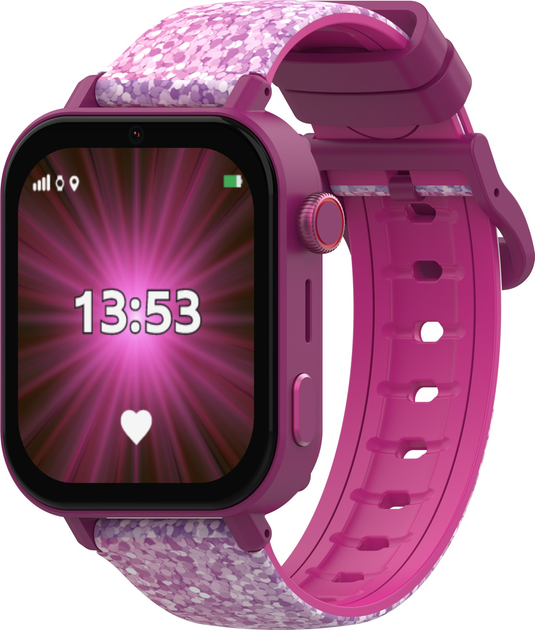Smartwatch dla dzieci Kidiz Chat Pink (5906800867209) - obraz 3