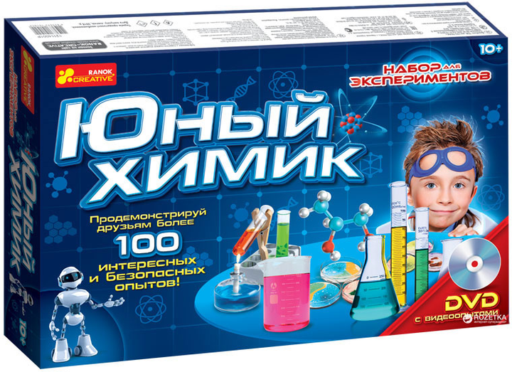 Набор для экспериментов Ranok-Creative Юный химик (4823076101022 ...