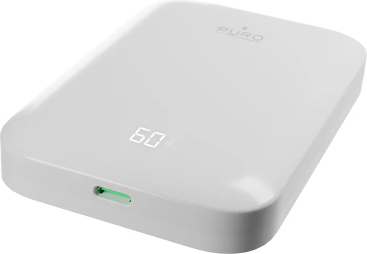 Powerbank Puro Mag Plus 5000 mAh 20W White (8018417500312) - obraz 3