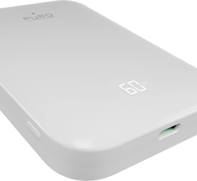 Powerbank Puro Mag Plus 5000 mAh 20W White (8018417500312) - obraz 4