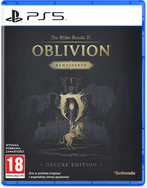 Gra PS5 The Elder Scrolls IV: Oblivion Remastered Edycja Deluxe (Blu-ray płyta) (0196388610891) - obraz 1