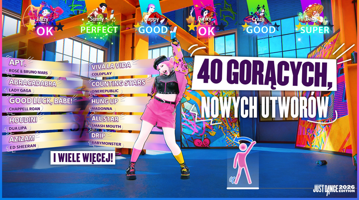 Gra Nintendo Switch Just Dance 2026 (Klucz elektroniczny) (3307216306252) - obraz 3