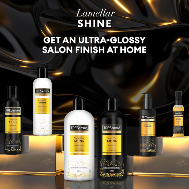 Крем-сироватка Tresemme Lamellar Shine незмивна для ультраблиску волосся 200 мл (8720181539404) - зображення 3