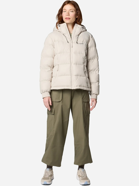 Куртка зимова коротка жіноча Columbia Pike Lake II Insulated Jacket 2051374279 XS Бежева (195981775853) - зображення 3