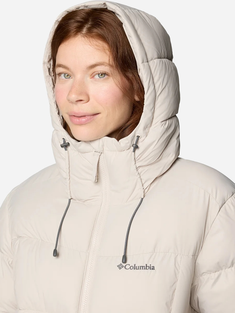 Kurtka zimowa damska sportowa Columbia Pike Lake II Insulated Jacket 2051374279 S Beżowa (195981775839) - obraz 8