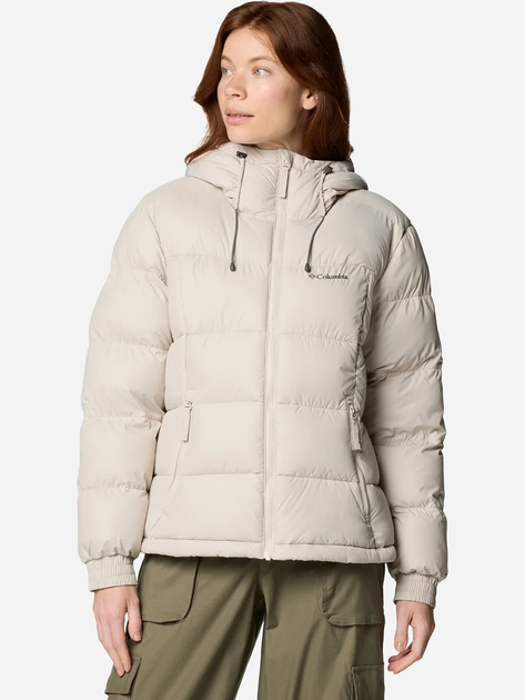 Kurtka zimowa damska sportowa Columbia Pike Lake II Insulated Jacket 2051374279 M Beżowa (195981775822) - obraz 1
