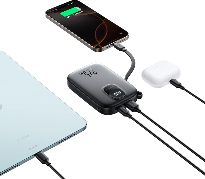 Powerbank Joyroom JR-PBF17 10000 mAh 22.5W Black (6956116704292) - obraz 9