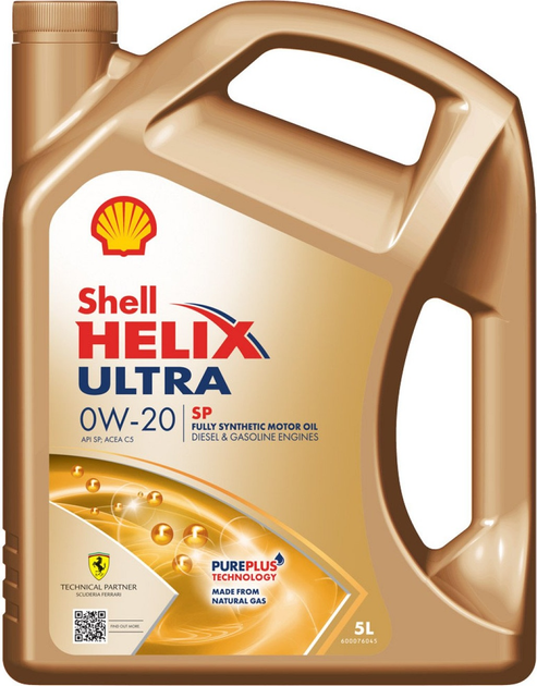 Olej silnikowy Shell Helix Ultra 0W20 5 l (5011987104389) - obraz 1