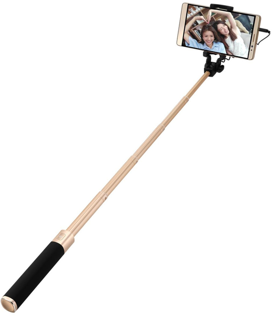 Selfie-tripod Huawei AF11 Selfie Stick Black/Gold (6901443117611) - obraz 5