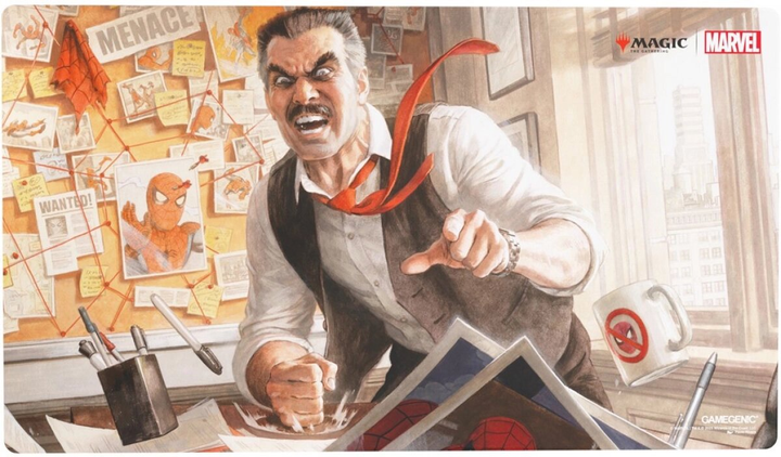 Ігровий килимок Gamegenic Magic the Gathering Marvel's Spider-Man Prime Playmat J. Jonah Jameson (4251715422083) - зображення 1