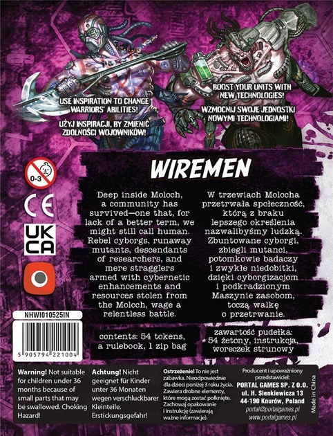 Dodatek do gry planszowej Portal Games Neuroshima Hex: Druciarzy (edycja międzynarodowa) (5905794220991) - Zdjęcie 8 Dodatek do gry planszowej Portal Games Neuroshima Hex: Druciarzy (edycja międzynarodowa) (5905794220991) - obraz 8