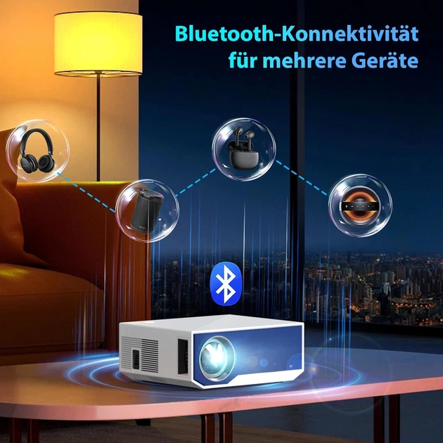 Проектор ZDK GC06 Full HD Wі-Fi Bluetooth k1 - изображение 3