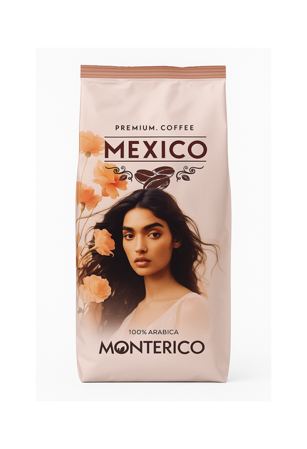 Кофе зерновой Monterico Mexico 100% арабика 1 кг - Фото 1 Кофе зерновой Monterico Mexico 100% арабика 1 кг - изображение 1