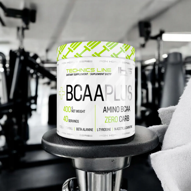 Амінокислота Iron Horse BCAA PLUS 400 г Лемон (5901703241033) - зображення 4