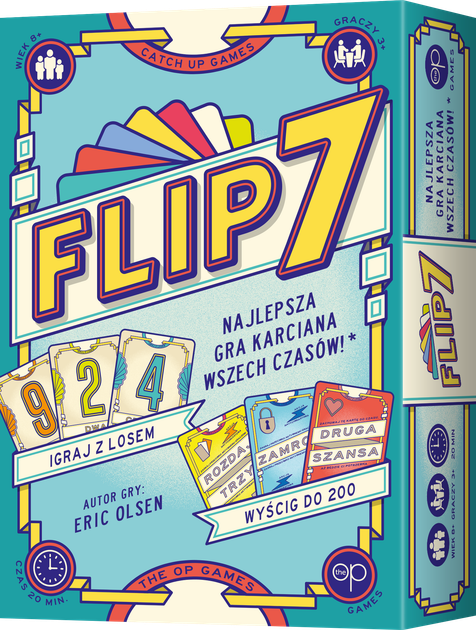 Настільна гра Rebel Flip 7 (польське видання) (5906954790781) - зображення 1