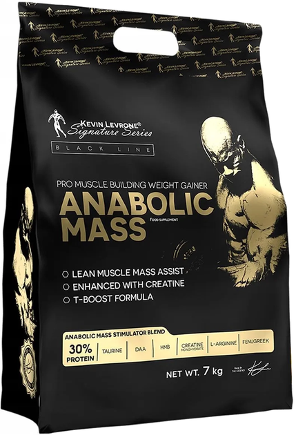 Гейнер Kevin Levrone Anabolic Mass 7 кг Ваніль (5901764787037) - зображення 1