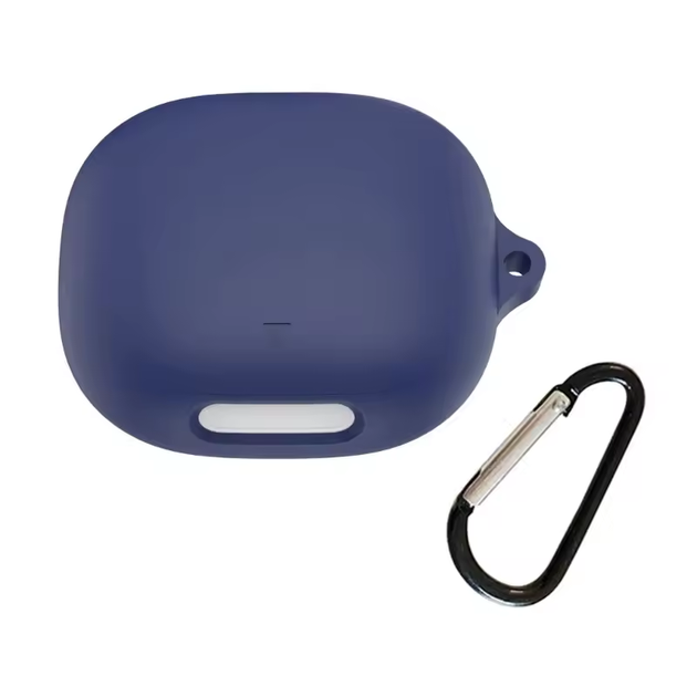 Чехол-накладка DK для Anker SoundCore Liberty 4 Pro | Silicone Candy Friendly с карабином (dark blue) - Фото 1 Чехол-накладка DK для Anker SoundCore Liberty 4 Pro | Silicone Candy Friendly с карабином (dark blue) - изображение 1