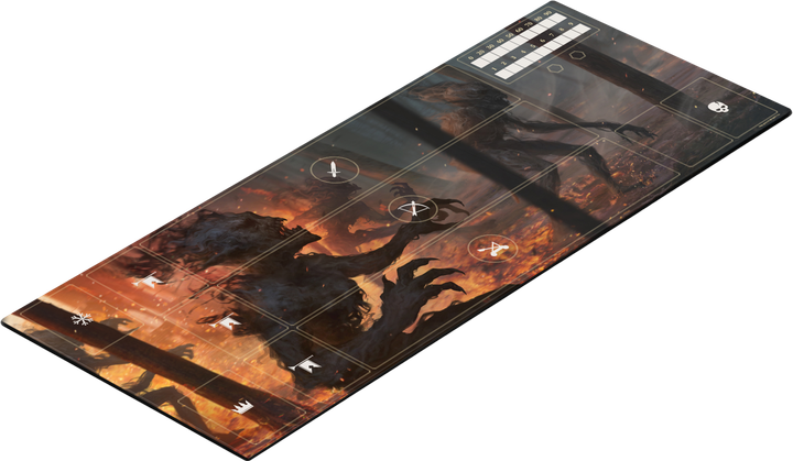 Ігровий килимок No Loading Games Гвінт: Легендарна карткова гра - Монстри (612735190248) - зображення 3