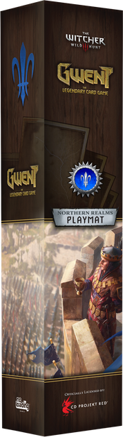 Ігровий килимок No Loading Games Гвінт: Легендарна карткова гра - Північні королівства (612735456399) - зображення 1