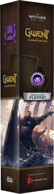 Ігровий килимок No Loading Games Гвінт: Легендарна карткова гра - Скелліге (612735279806) - зображення 1