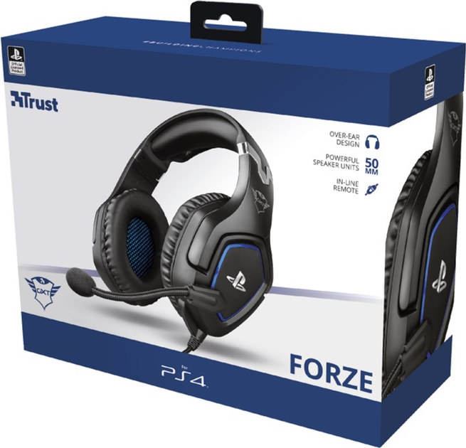 Sluchawki Trust GXT 488 FORZE PS4 Czarne (23530) (955555912232517) - Outlet - obraz 10