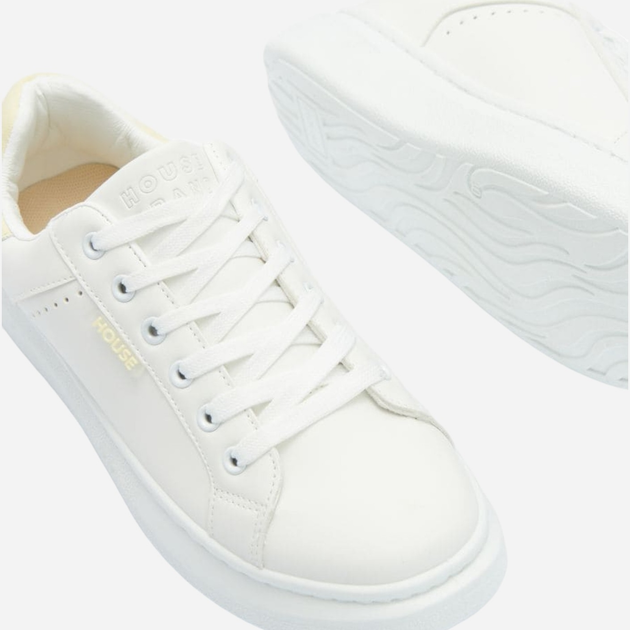 Sneakersy damskie do kostki House 1101M-00X 40 Biale (5904504382912) (955555904707138) - Outlet - obraz 4