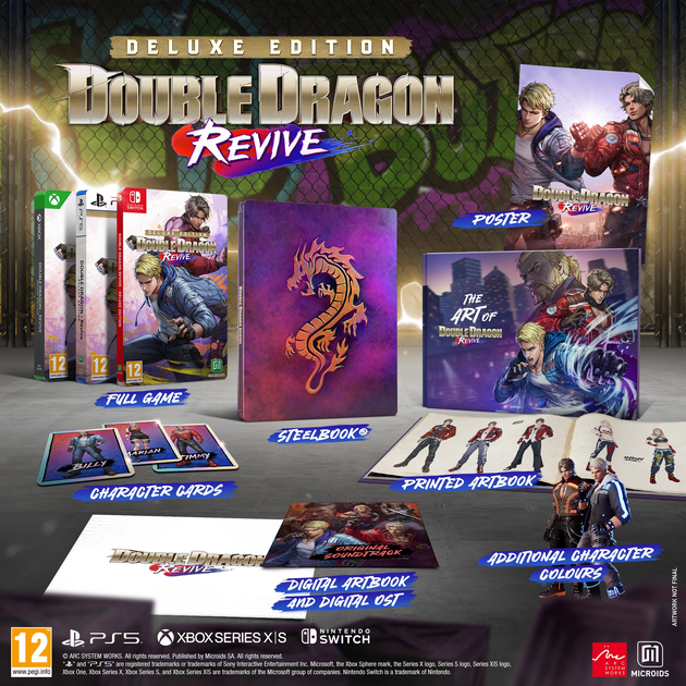 Гра XSX Double Dragon Revive Deluxe Edition (Blu-ray диск) (3701529519246) - зображення 8