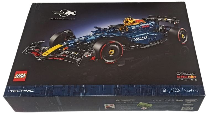 Конструктор LEGO Technic Болід F1 Oracle Red Bull Racing RB20 1639 елементів (42206) (955555912752332) - Уцінка - зображення 3