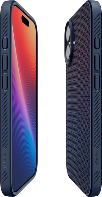 Панель Spigen Liquid Air для Apple iPhone 17 Deep Blue (8800283315028) - зображення 7
