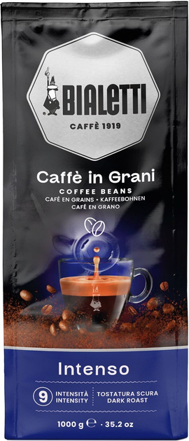 Кава в зернах Bialetti Esperto Grani Intenso Espresso 1 кг (8006363076319) - зображення 1