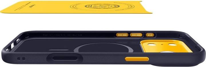 Панель Spigen Nano Pop MagSafe Сase для Apple iPhone 17 Pro Navy Blue (8800283314588) - зображення 9
