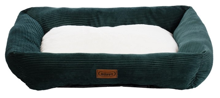 Legowisko dla psów Hoppy 70 x 60 x 18 cm Zielone (4772013386902) - obraz 1