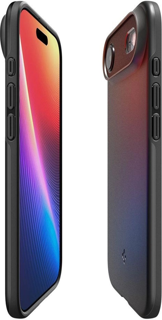 Etui plecki Spigen Thin Fit MagSafe Case do Apple iPhone Air Black (8800283314380) - obraz 8