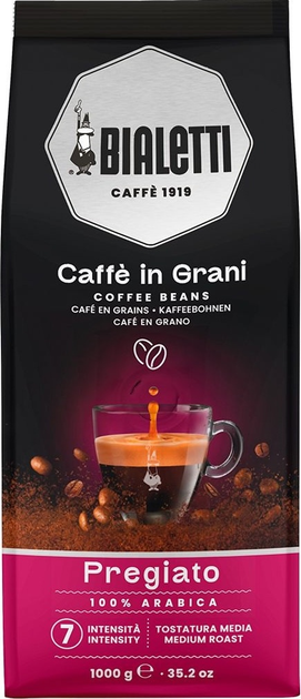 Кава в зернах Bialetti Esperto Grani Pregiato Espresso 1 кг (8006363076296) - зображення 1