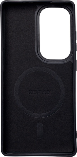 Панель Wozinsky Carbon Fibre Case MagSafe для Samsung Galaxy S25 Black (5907769370823) - зображення 2