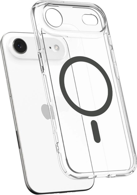 Панель Spigen Ultra Hybrid MagSafe Case для Apple iPhone Air Clear Gray (8800283315158) - зображення 5