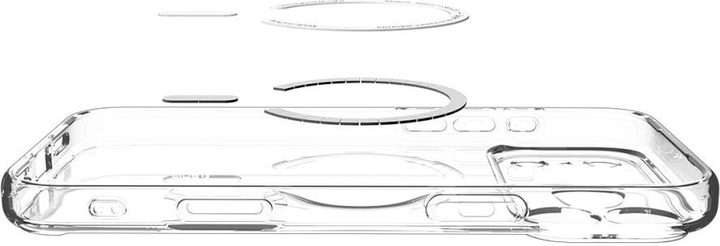 Панель Spigen Ultra Hybrid MagSafe Case для Apple iPhone 17 Pro Max Clear White (8800283314144) - зображення 6