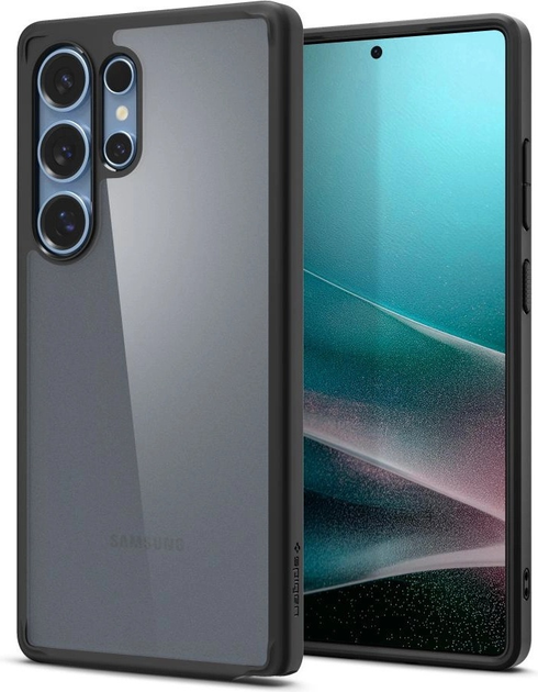 Etui plecki Spigen Ultra Hybrid Case do Samsung Galaxy S25 Ultra Black (8809971237932) - obraz 2