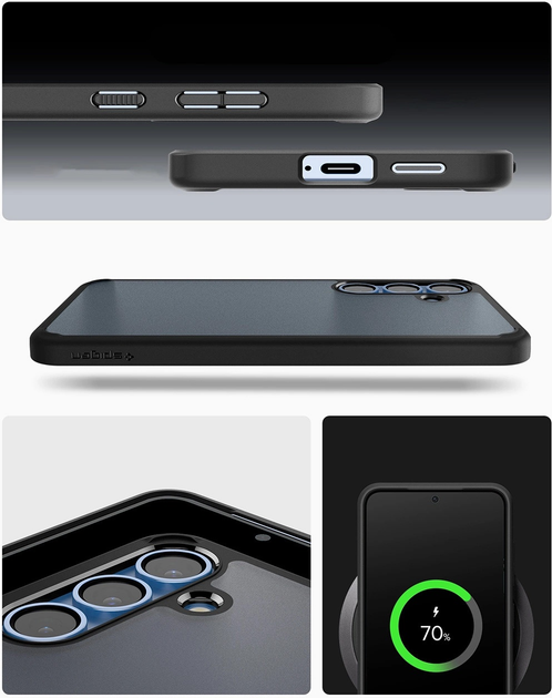 Панель Spigen Ultra Hybrid Case для Samsung Galaxy S25 Plus Black (8809971238175) - зображення 14