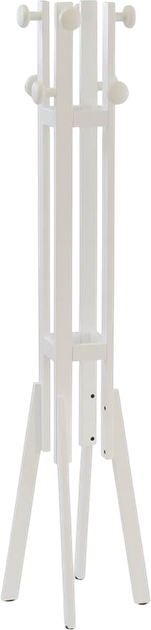 Стійка для одягу Arredamenti Alba 175 x 40 см Біла (ARIT-905-WH) - зображення 1