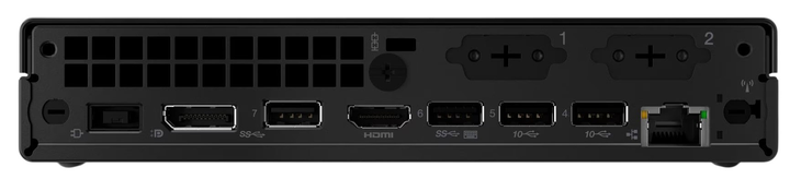 Комп'ютер Lenovo ThinkCentre M70q G6 Tiny (13A40017PB) Black - зображення 4