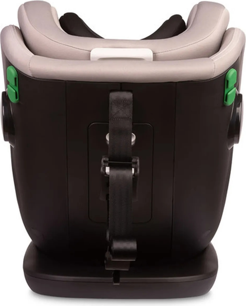 Fotelik samochodowy Caretero Securo I-Size Isofix od 40 cm do 150 cm Jasnoszary TERO-18554 (5903076320469) - obraz 9