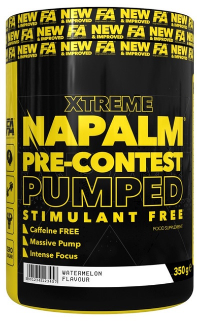 Odżywka przedtreningowa Fa Nutrition Xtreme Napalm Pre-Con Pumped 350 g Arbuz (5902448269696) - obraz 1