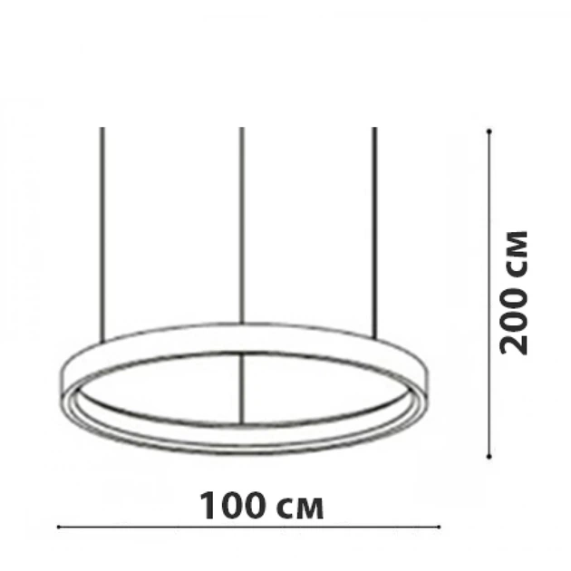 Підвісна люстра Friendlylight Viola 1000 FL5153 - зображення 3