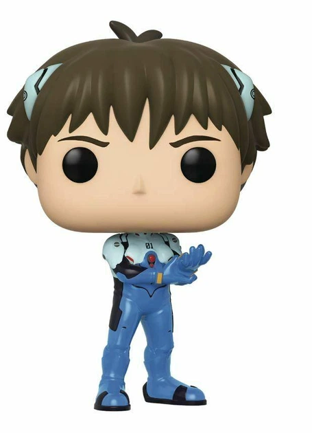 Фігурка Фанко Поп Сіндзі Ікарі — пілот Евангеліону, Євангеліон / Funko Pop Shinji Ikari #S744 Evangelion, 10 см - зображення 2