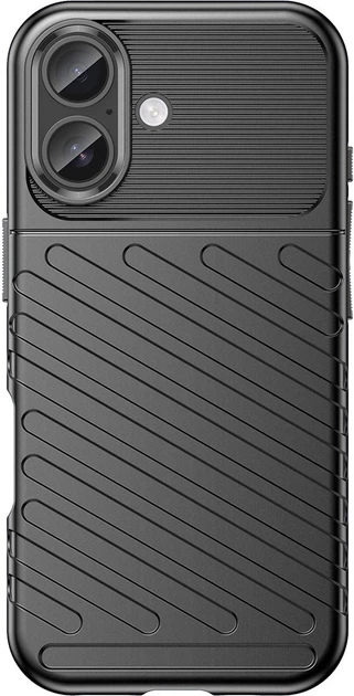 Панель Hurtel Thunder Case для Apple iPhone 17 Black (5907769379567) - зображення 2