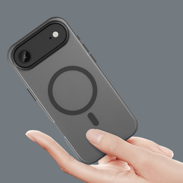Etui Hurtel Magnetic Abrasive do Apple iPhone Air Charny (5907769379697) - obraz 6
