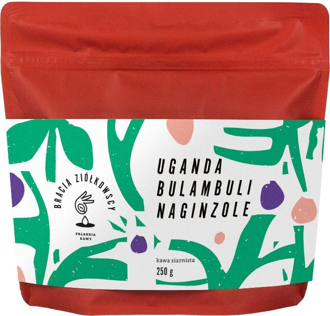 Кава в зернах Bracia Ziółkowscy Uganda Bulambuli Naginzole Filter 250 г (5906815380823) - зображення 1